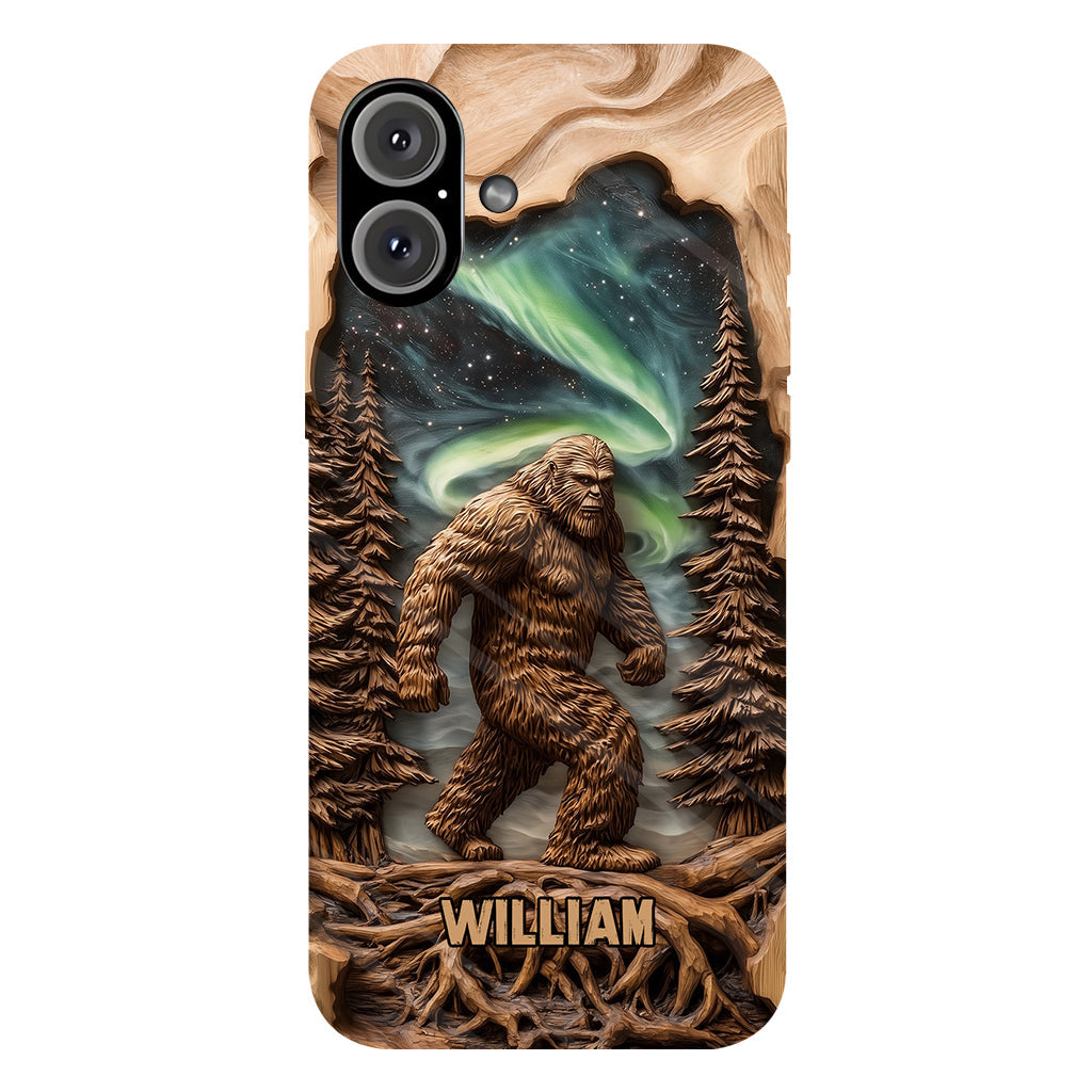 Je pars en forêt - Coque de téléphone personnalisée avec impression intégrale pour la randonnée