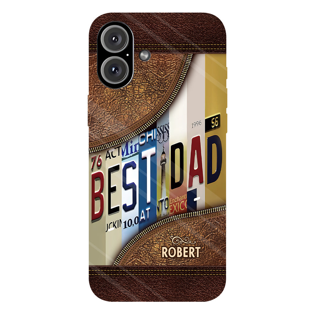 Best Dad Ever - Personalized Father Full Print Phone Case