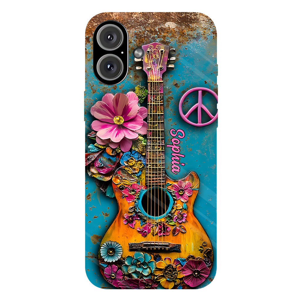 Coque de téléphone personnalisée Hippie Soul - Motif hippie intégral