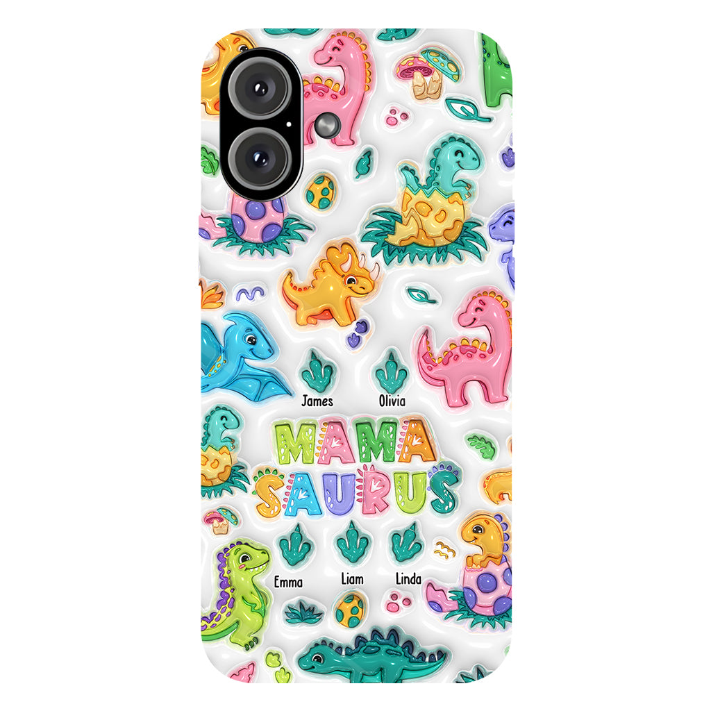 Mamasaurus - Personalized Mother Full Print Phone Case