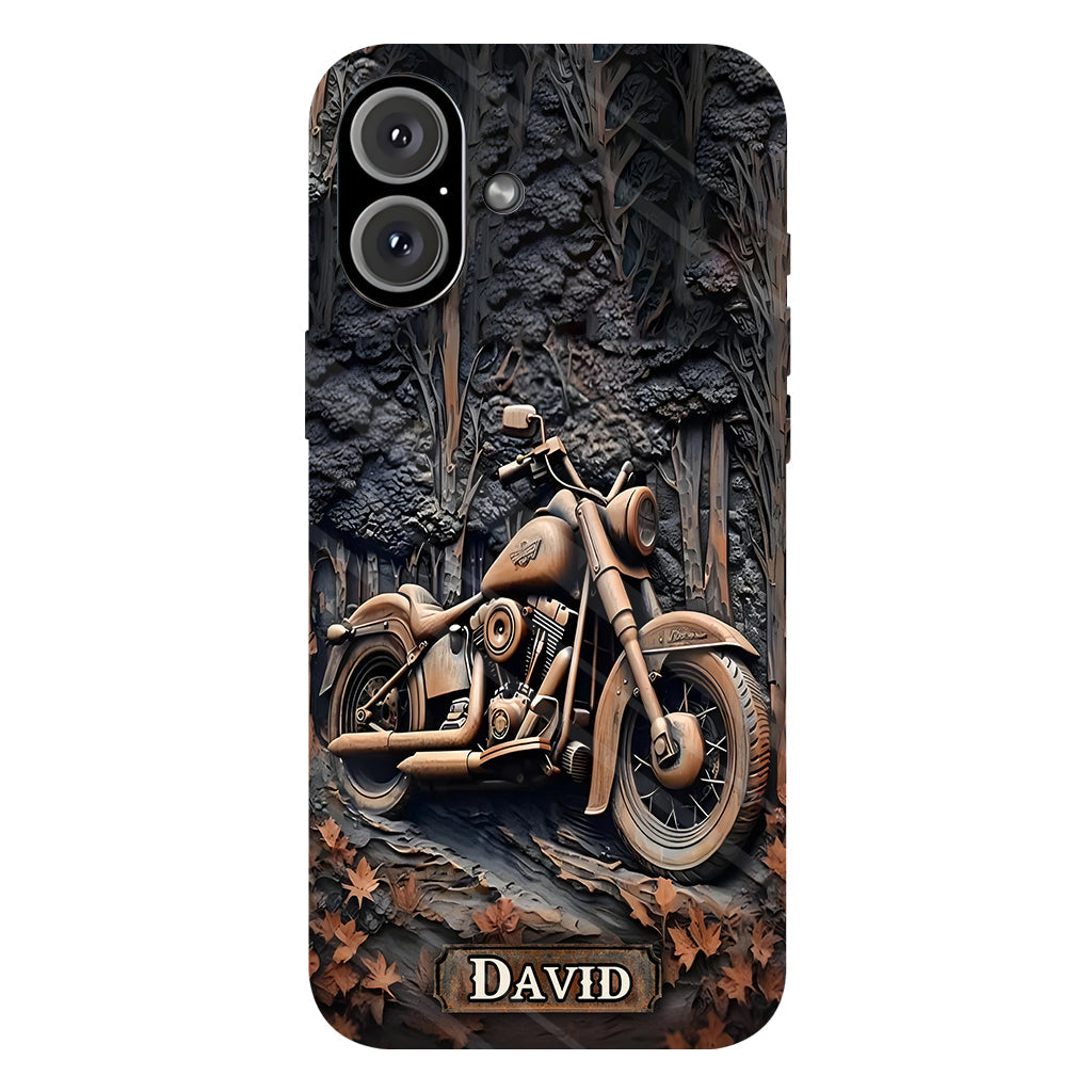 Il est temps de rouler - Coque de téléphone personnalisée pour motard avec impression intégrale