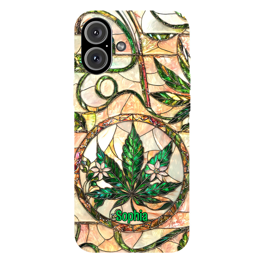 High Times - Coque de téléphone personnalisée avec impression intégrale sur le thème du cannabis