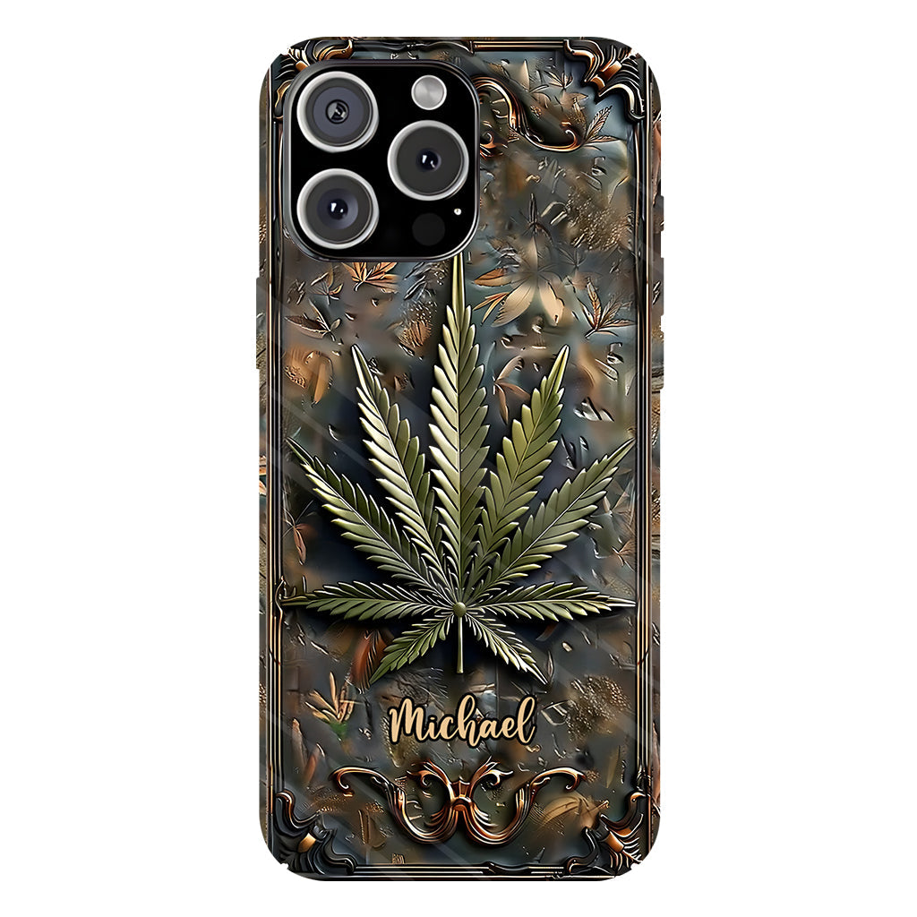 High Life – Personalisierte Handyhülle mit Weed-Motiv