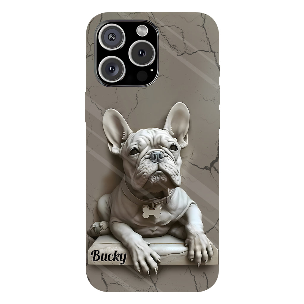 Coque de téléphone personnalisée avec motif bouledogue français - Bouledogue français