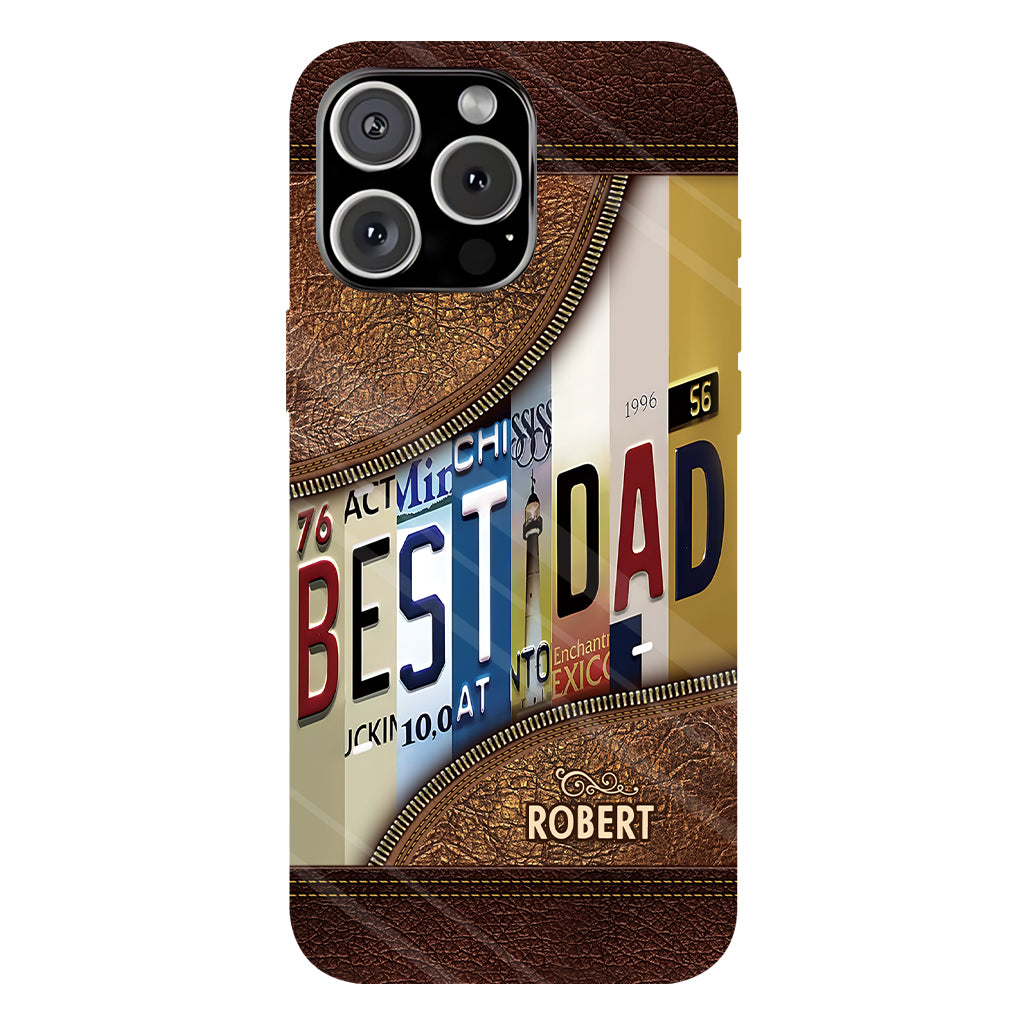 Best Dad Ever - Personalized Father Full Print Phone Case