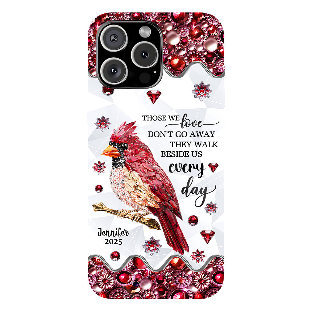 Those We Love Don't Go Away - Personalized Memorial Full Print Phone Case