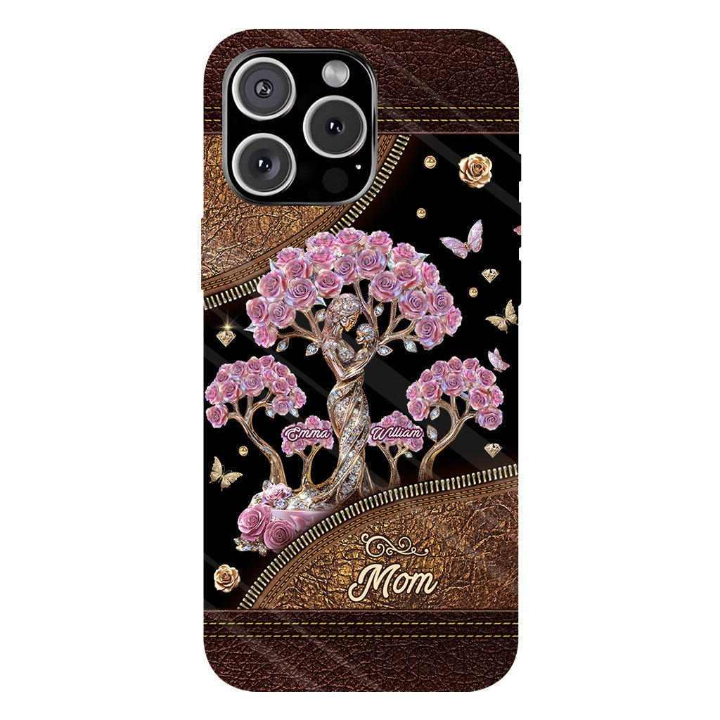 The Love Between Mother And Her Kids - Personalized Mother Full Print Phone Case