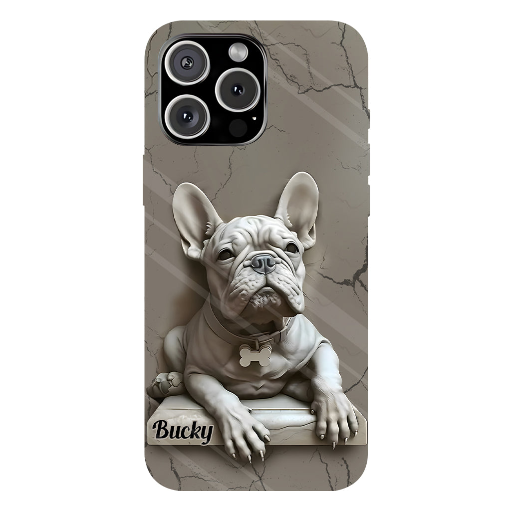 Coque de téléphone personnalisée avec motif bouledogue français - Bouledogue français