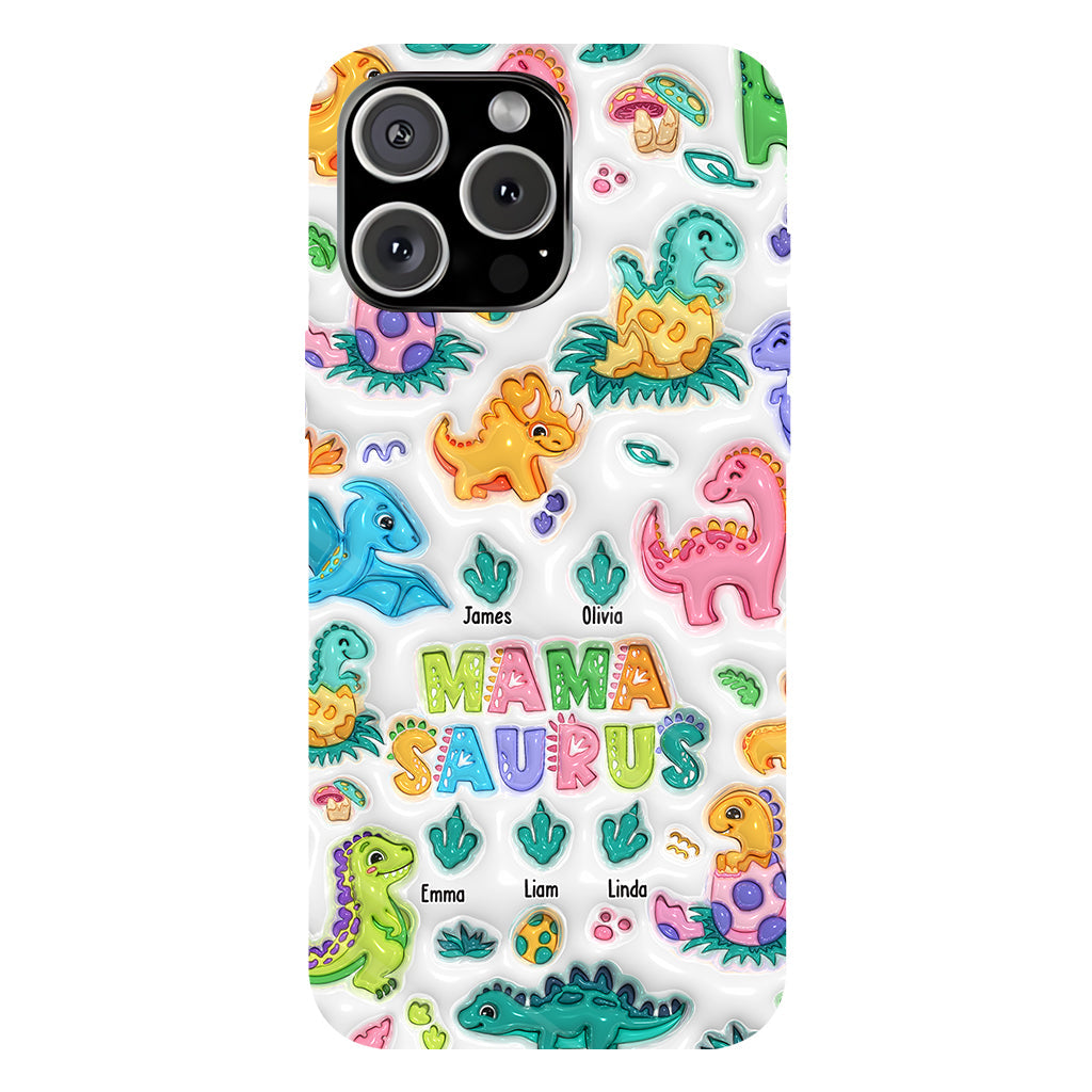 Mamasaurus - Personalized Mother Full Print Phone Case