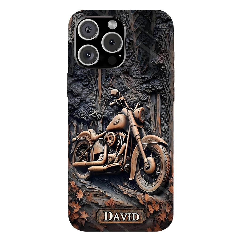 Il est temps de rouler - Coque de téléphone personnalisée pour motard avec impression intégrale