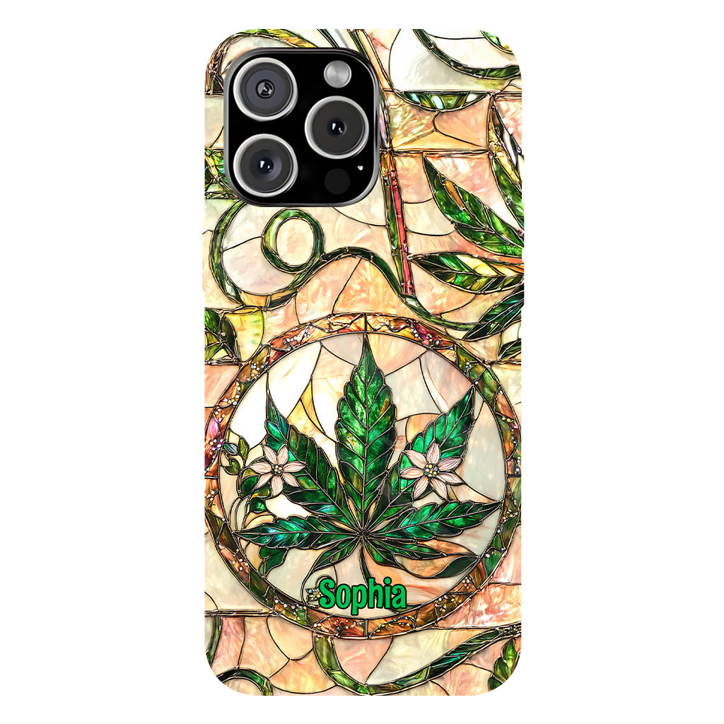 High Times - Coque de téléphone personnalisée avec impression intégrale sur le thème du cannabis