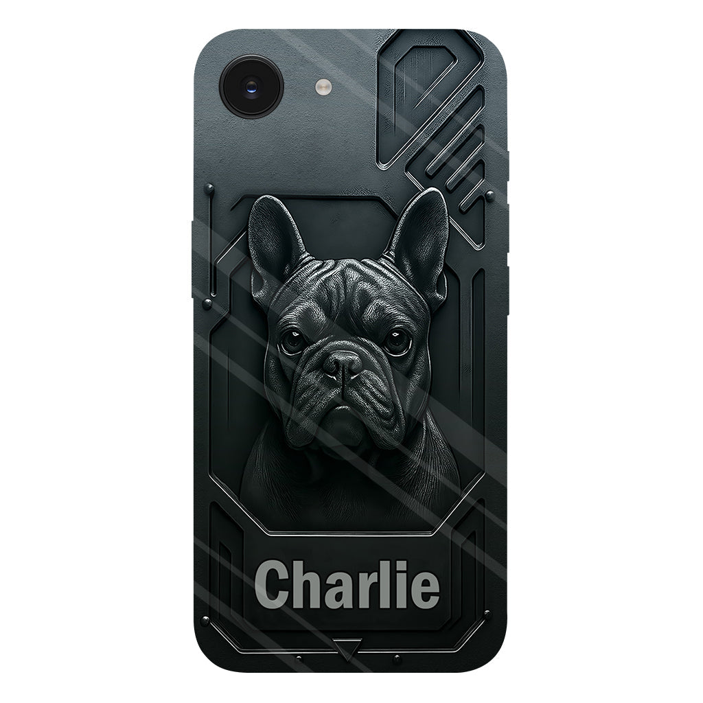 Beste Hundemama/Hundepapa – Personalisierte Handyhülle mit Hundemotiv