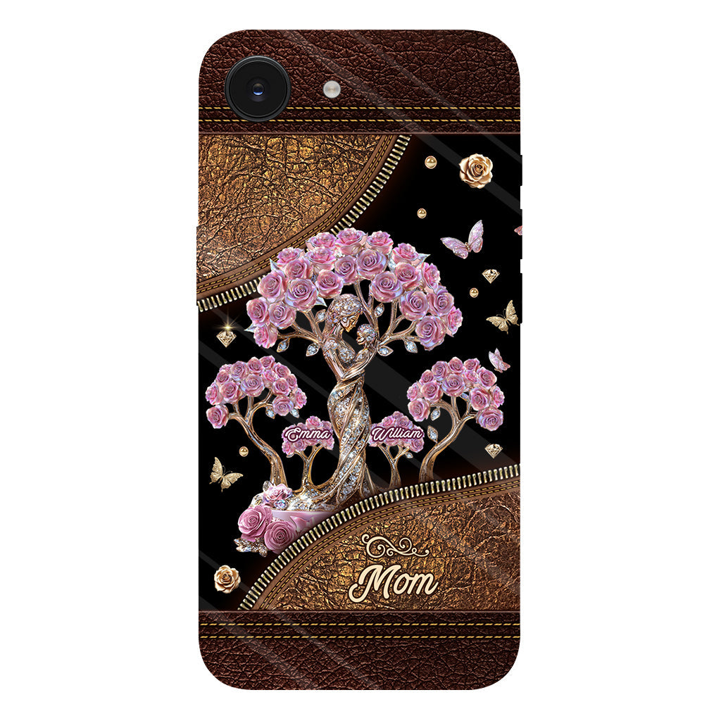 The Love Between Mother And Her Kids - Personalized Mother Full Print Phone Case