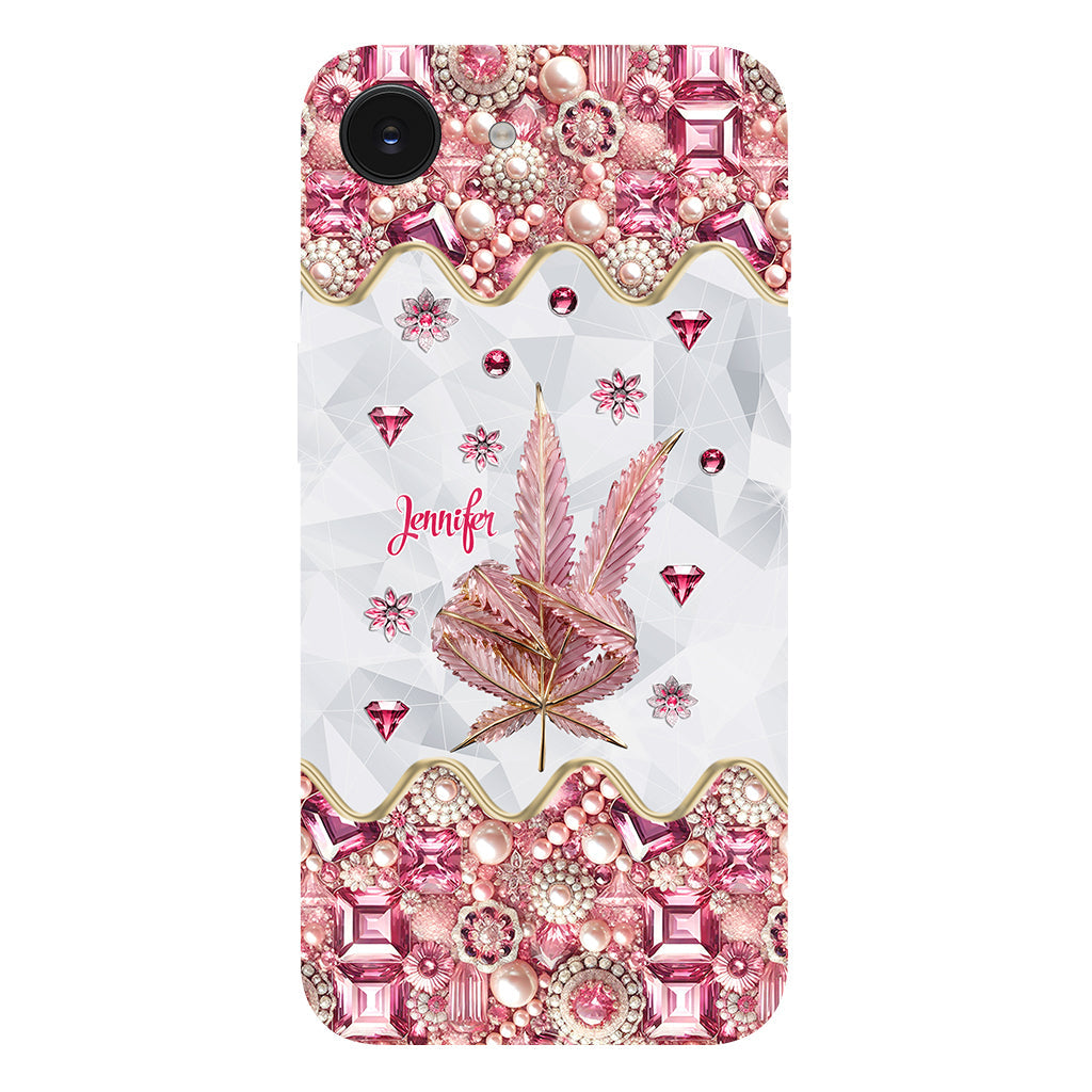 Il y a toujours du cannabis quelque part - Coque de téléphone et support de téléphone personnalisés avec impression intégrale -