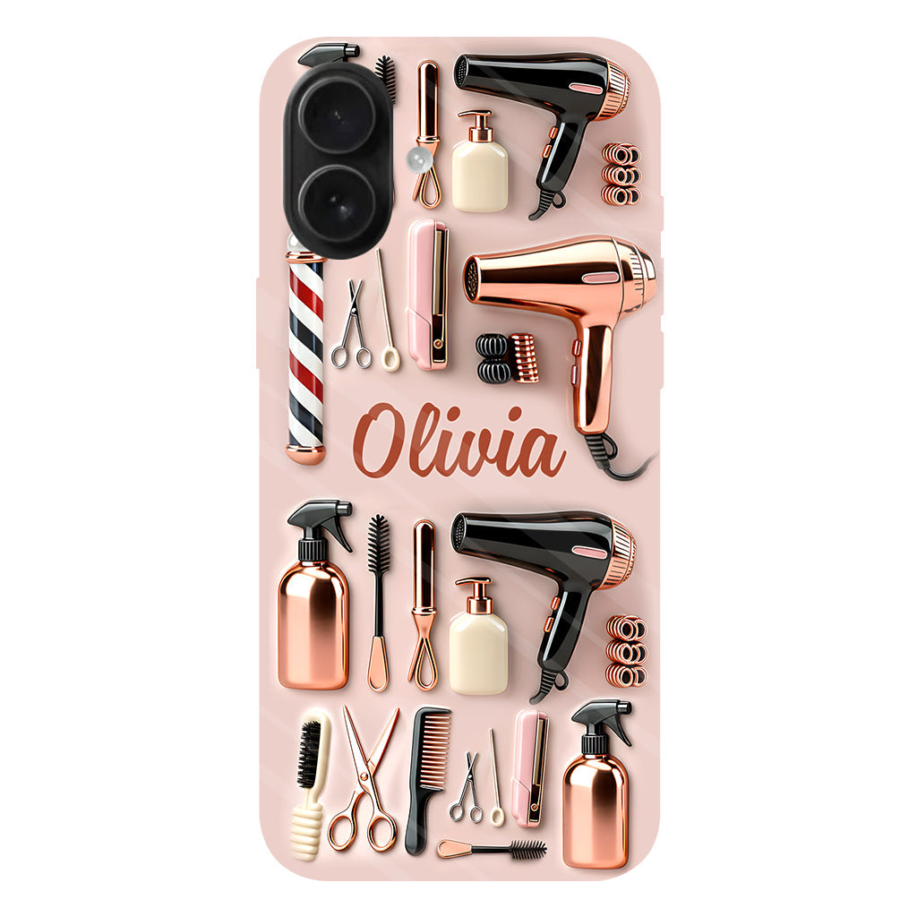 Coiffeur parfait - Coque de téléphone personnalisée avec impression intégrale Coiffeur