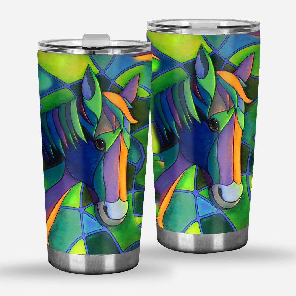 Gobelet à cheval coloré 0622