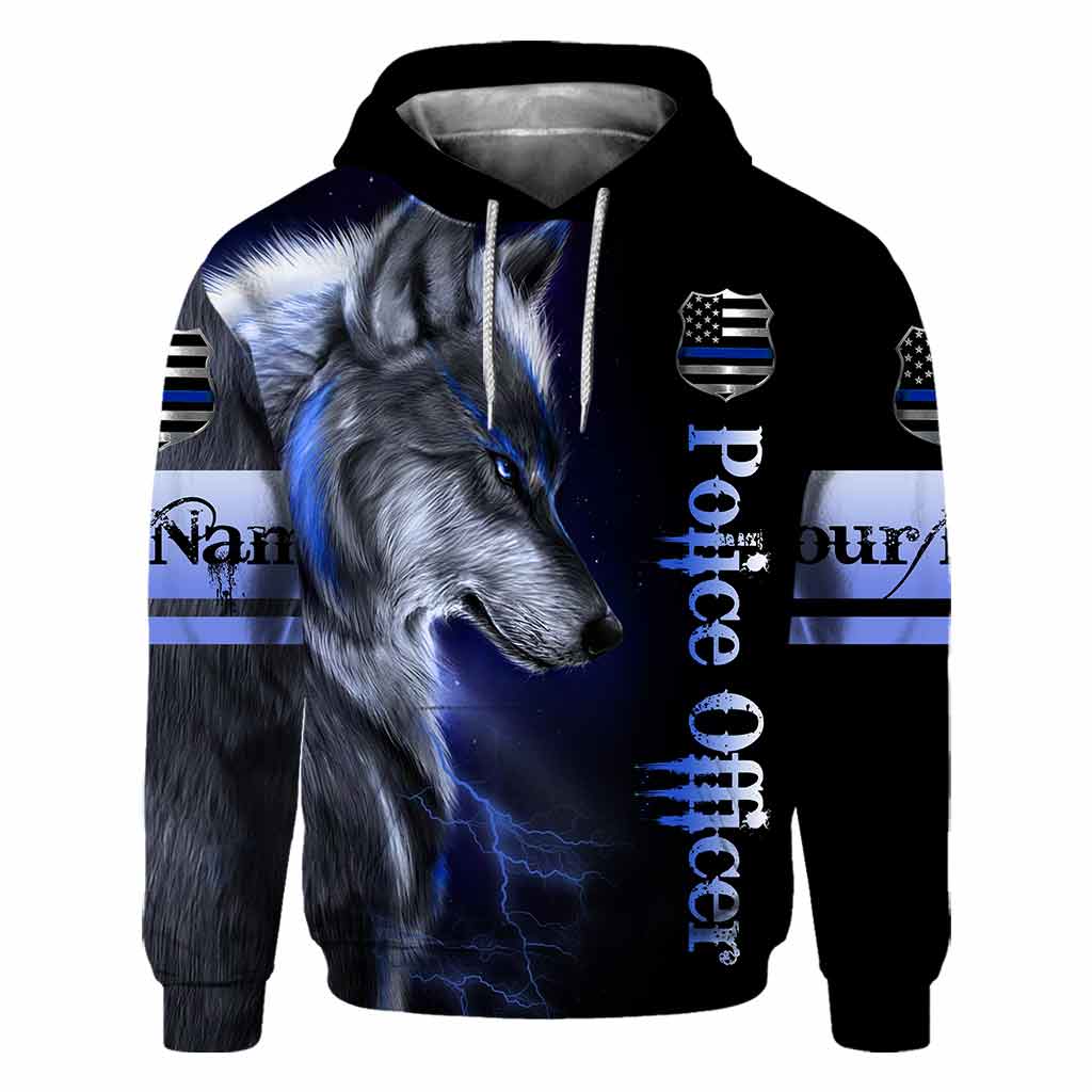 Votre première erreur a été de penser que j'étais un mouton - T-shirt et sweat à capuche personnalisés « Policier »