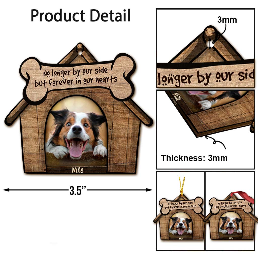 A House Is Not A Home - Personalized Christmas Dog Ornament (Printed On Both Sides)