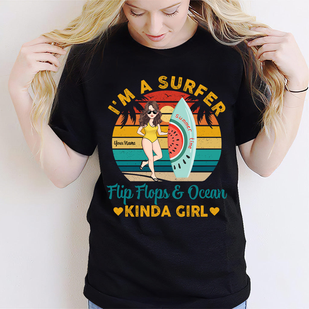 Je suis une tong - T-shirt et sweat à capuche de surf personnalisés