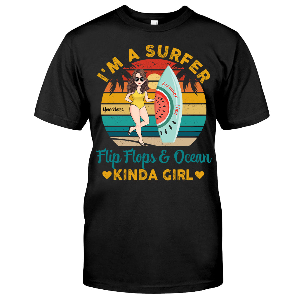 Je suis une tong - T-shirt et sweat à capuche de surf personnalisés