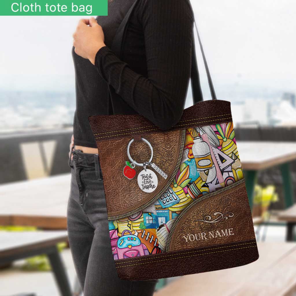 Personalisierte Tragetasche „Lehrer-Vibes“