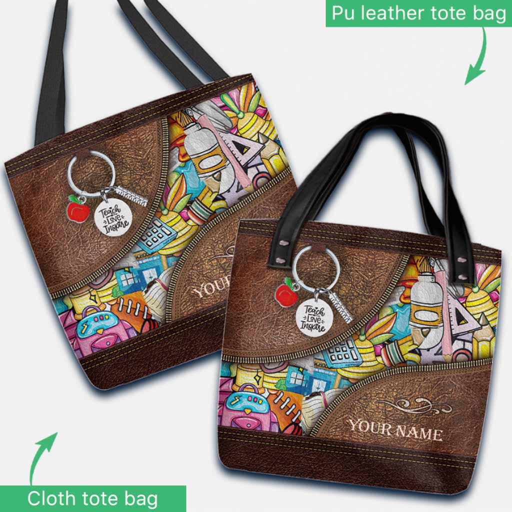 Personalisierte Tragetasche „Lehrer-Vibes“