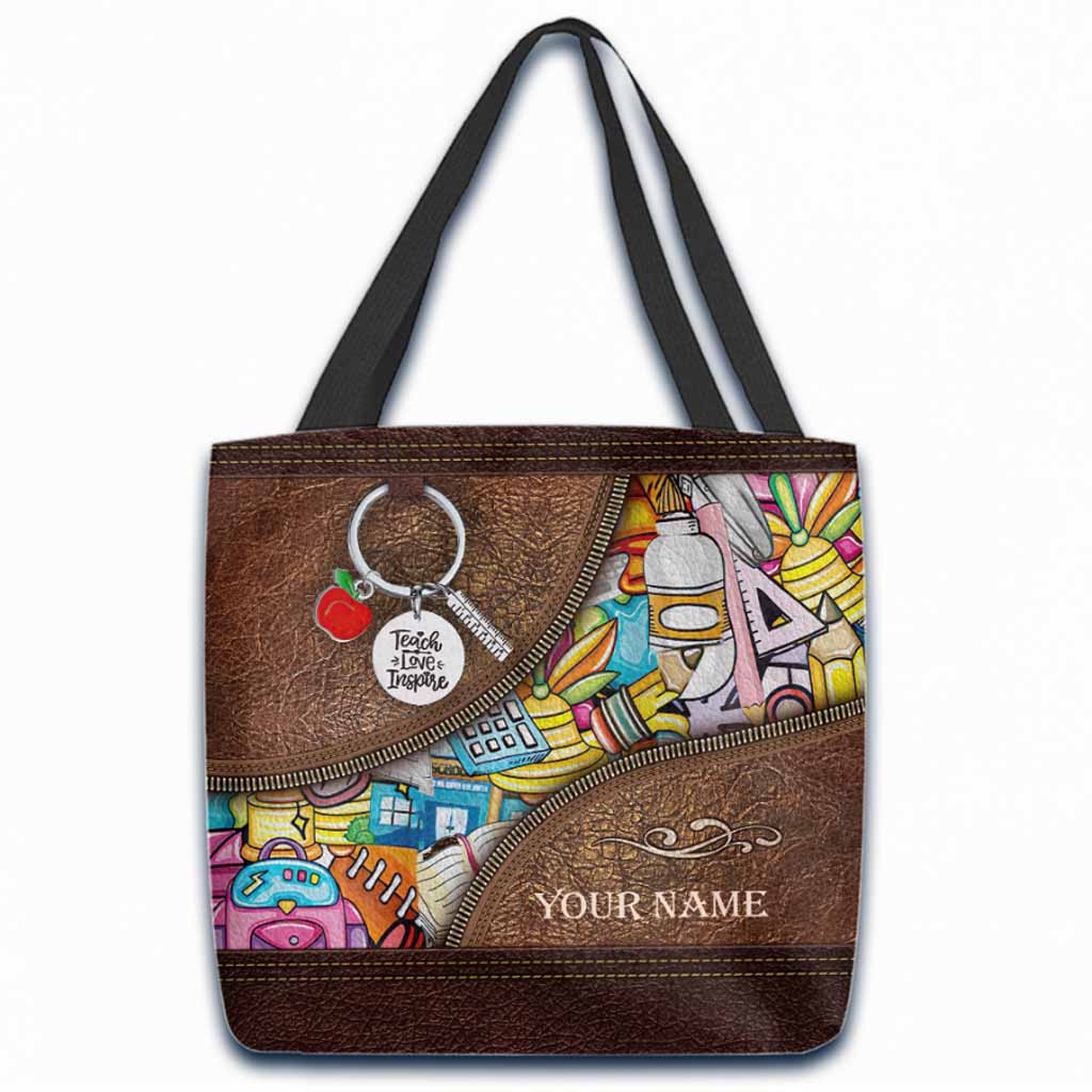 Personalisierte Tragetasche „Lehrer-Vibes“