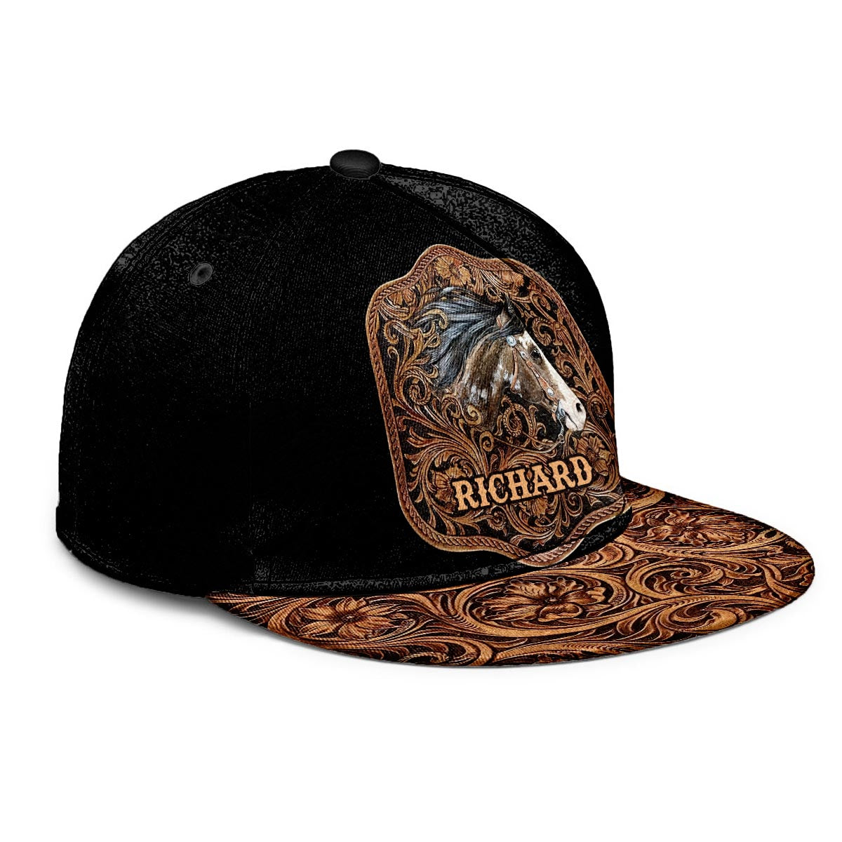 J'adore les chevaux - Casquette personnalisée à motif cheval