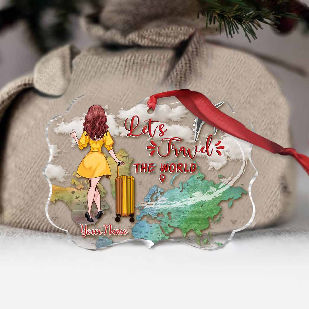 Das Abenteuer ruft – Personalisierter, transparenter Weihnachtsschmuck für Reisende