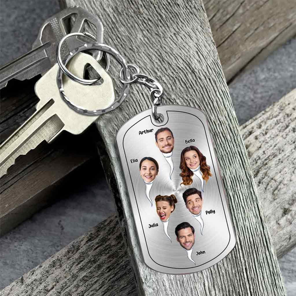 Seems Like Just Yesterday - Personalized Father's Day Father Stainless Steel Keychain