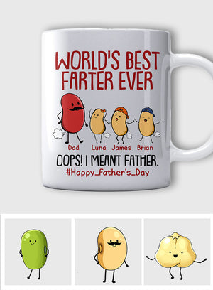 Best Farter Ever - Personalized Father Mug