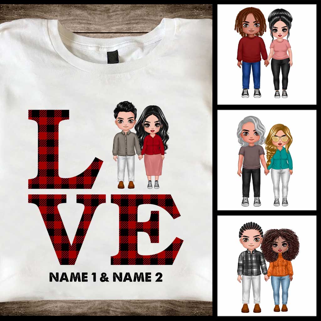 Love Couple - Personalized T-shirt and Hoodie