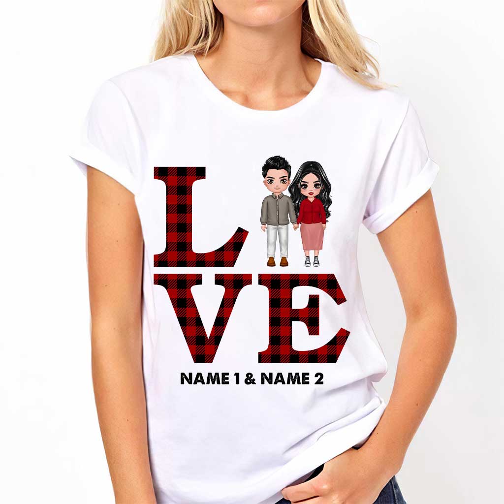 Love Couple - Personalized T-shirt and Hoodie