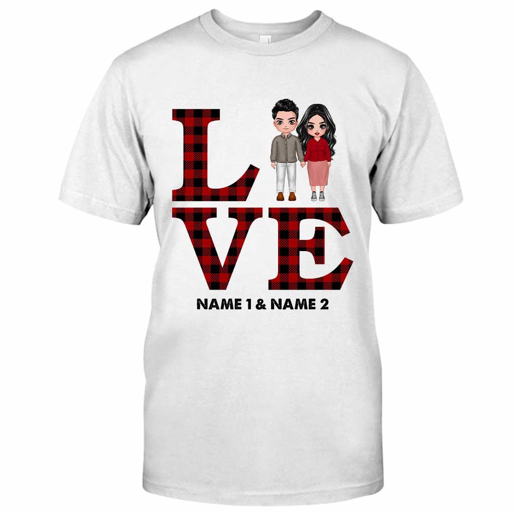 Love Couple - Personalized T-shirt and Hoodie