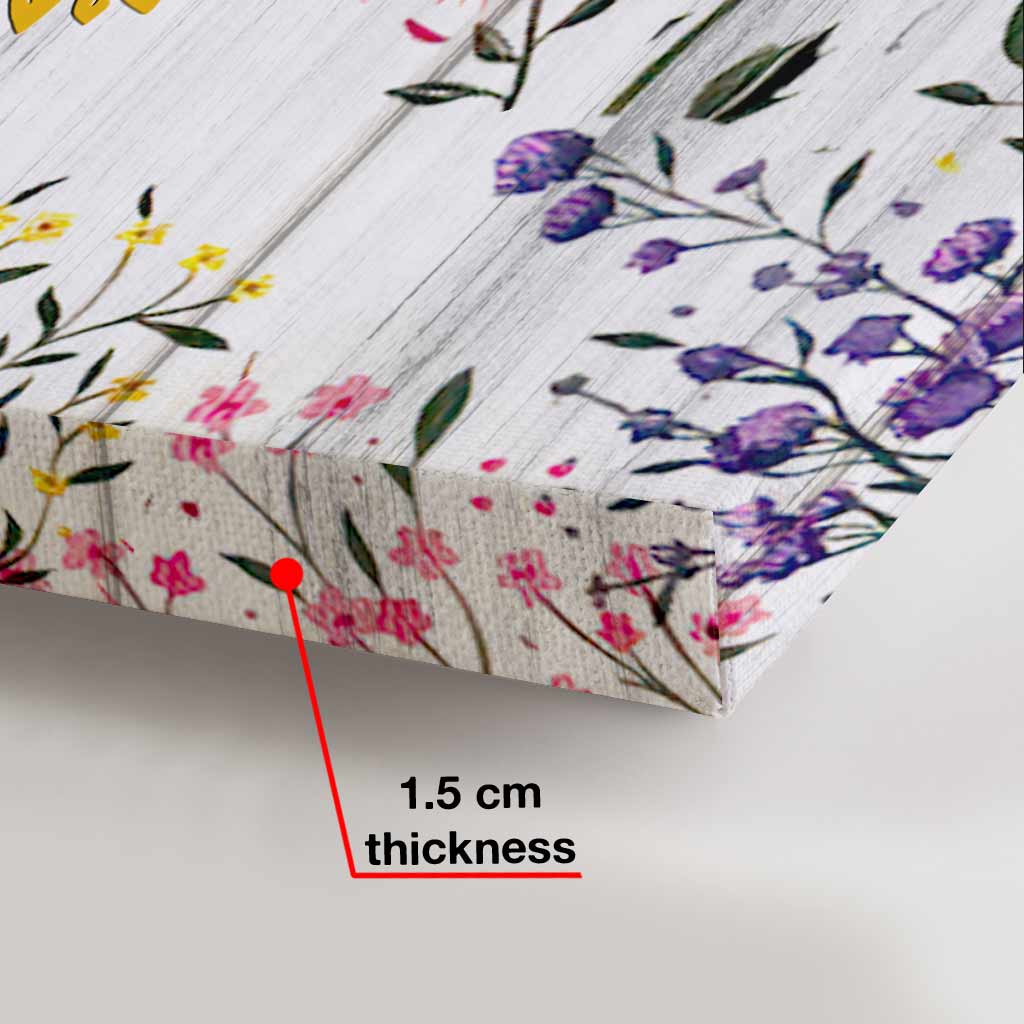 If Moms Were Flowers - Personalized Mother Canvas And Poster