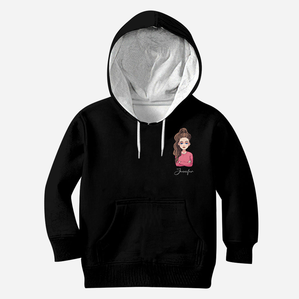 It's Fine I'm Fine - Personalized Mother's Day Mother All Over T-shirt and Hoodie