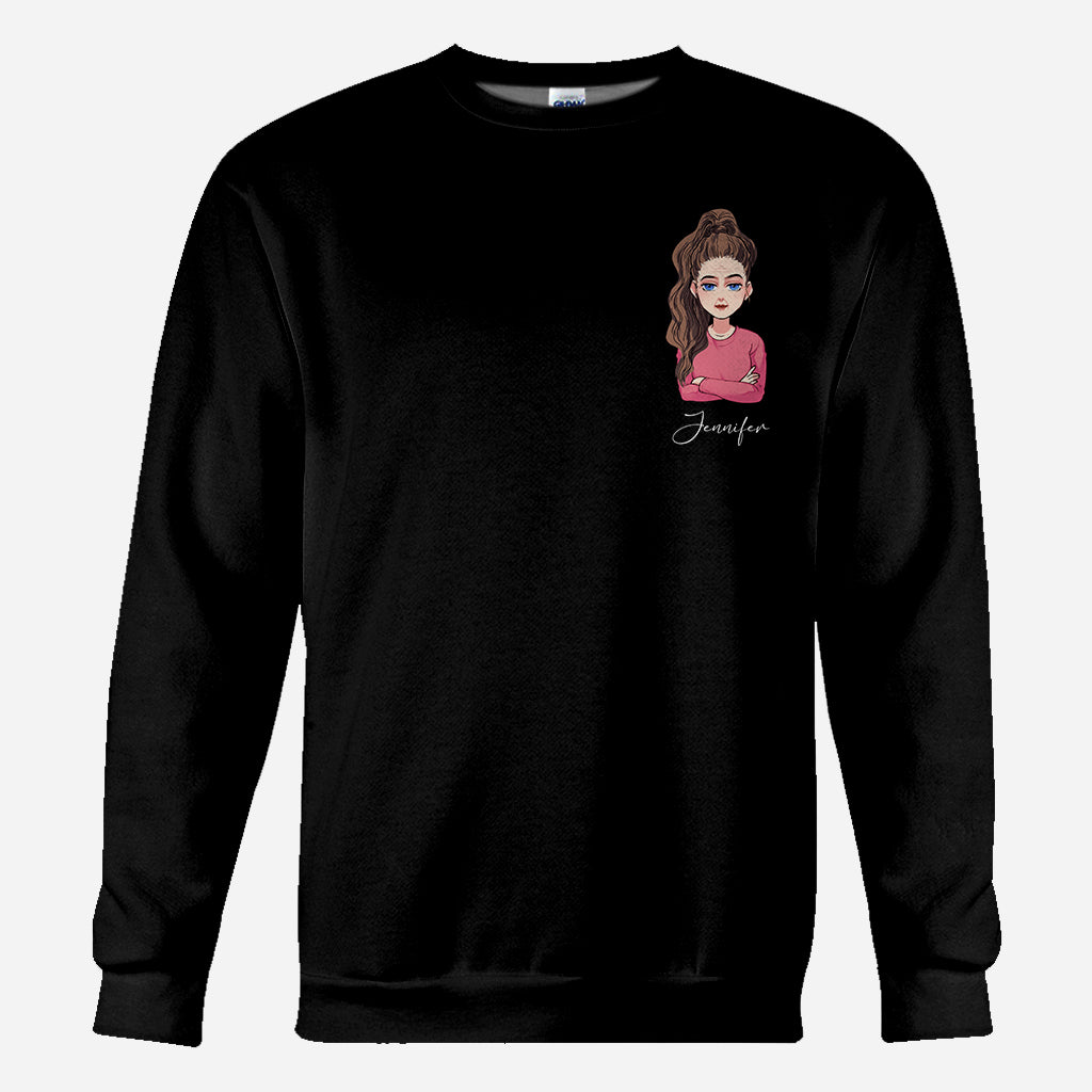 It's Fine I'm Fine - Personalized Mother's Day Mother All Over T-shirt and Hoodie