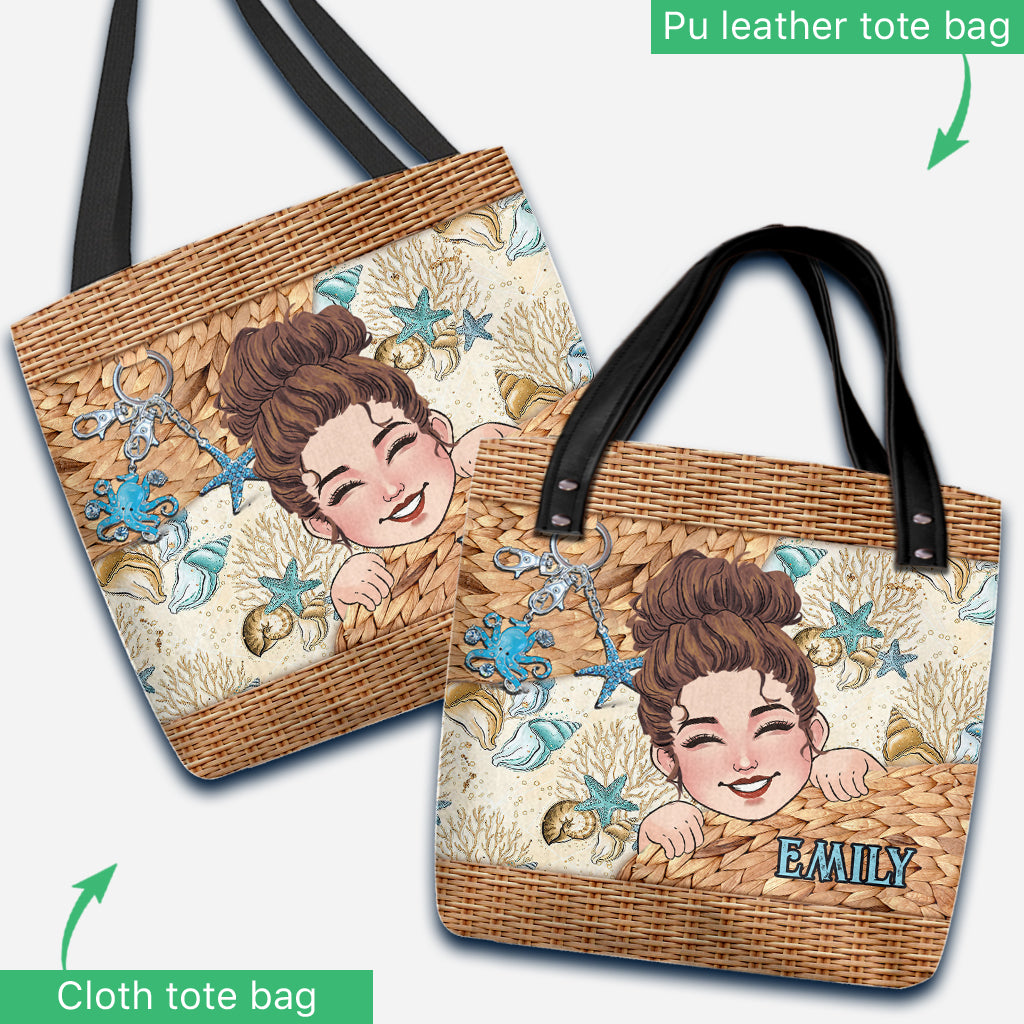 The Ocean Is Calling - Personalized Sea Lover Tote Bag
