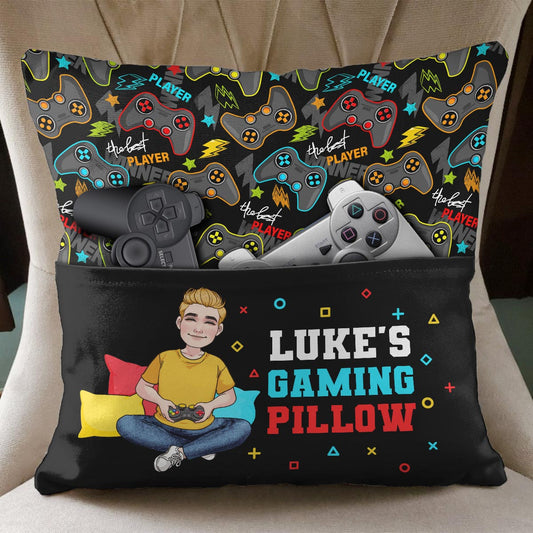 My Gaming Pillow - Personalized Video Game Pocket Pillow