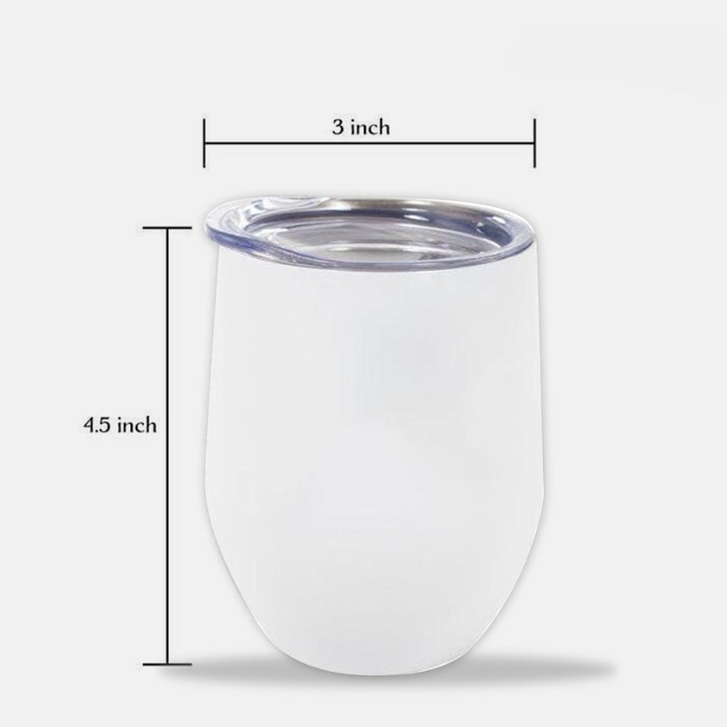 I Love You More Than - Personalized Couple Wine Tumbler