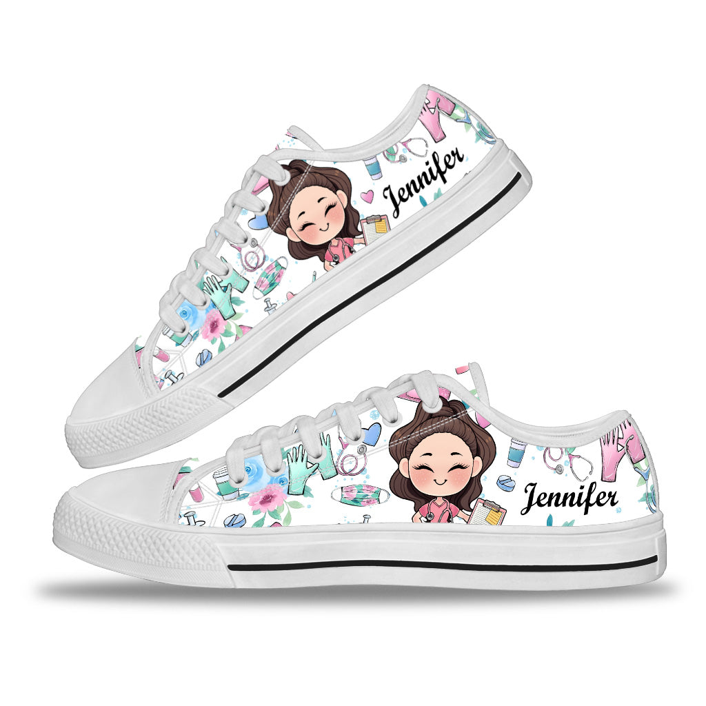 Nurse Life – Personalisierte Krankenschwester-Sneaker
