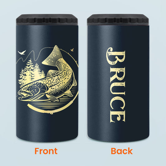 Fishing Metal - Personalized Fishing Can Cooler