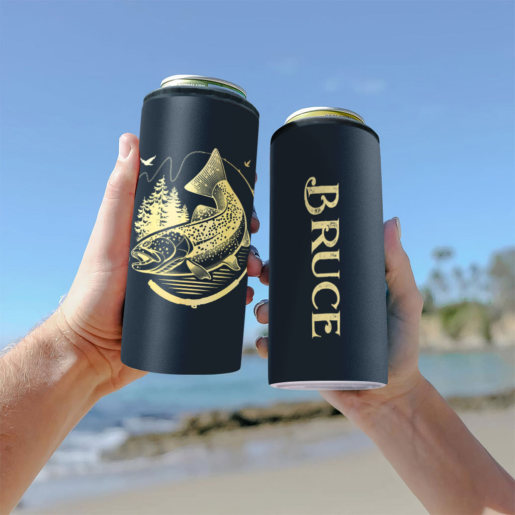 Fishing Metal - Personalized Fishing Can Cooler