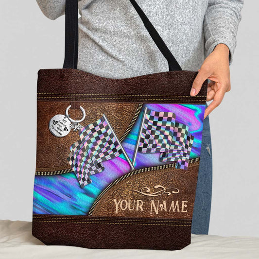 Sac fourre-tout personnalisé Racing Girl