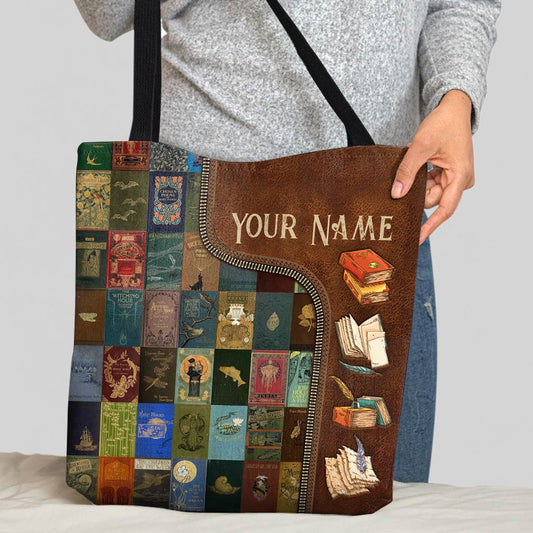 Meine Leseliste wird nie kürzer – personalisierte Büchertasche
