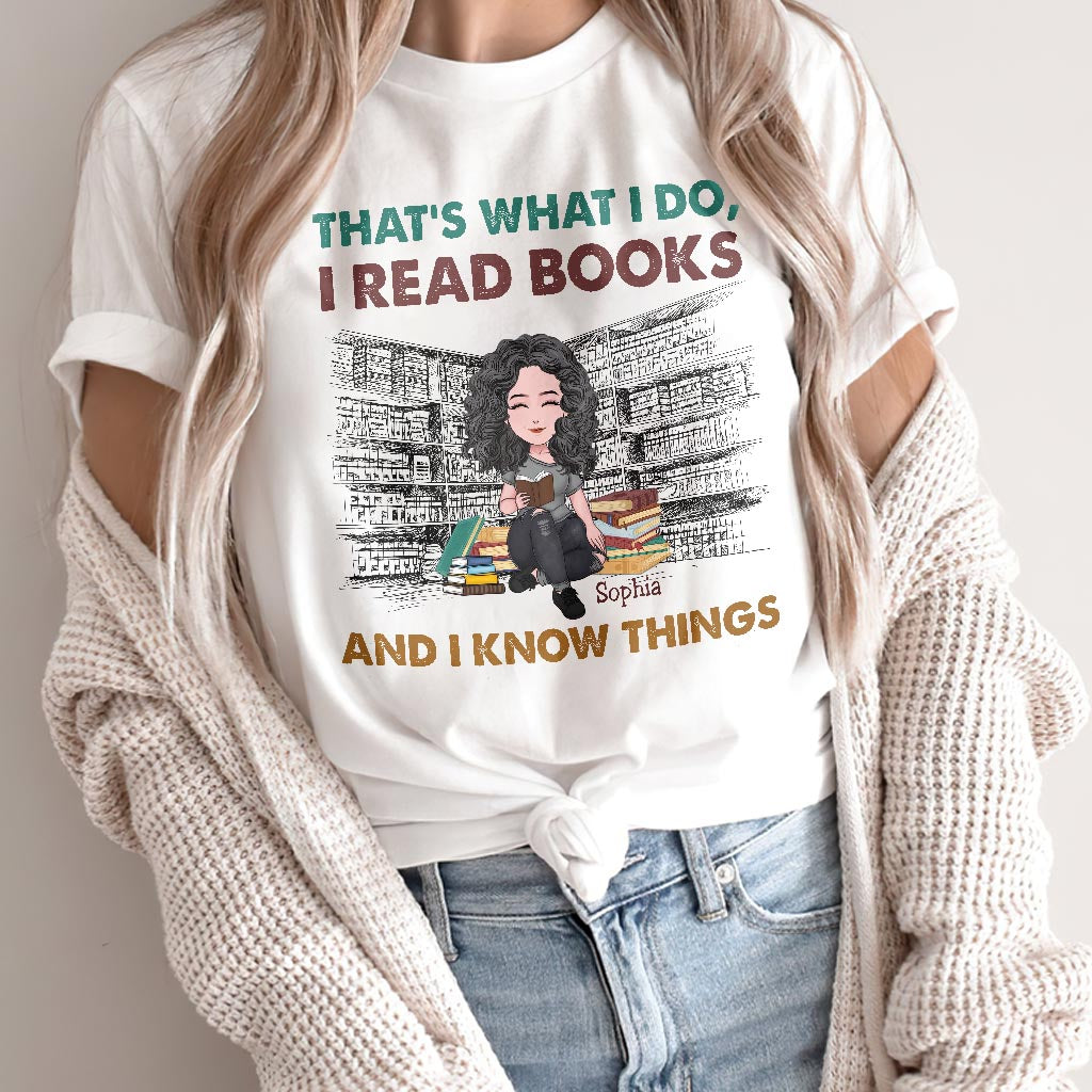 Das ist meine Lesedecke – personalisiertes Buch-T-Shirt und Hoodie
