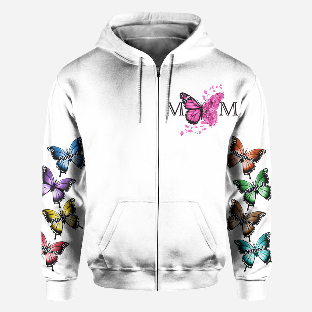 Mother And Children - Personalized Mother's Day Mother All Over T-shirt and Hoodie