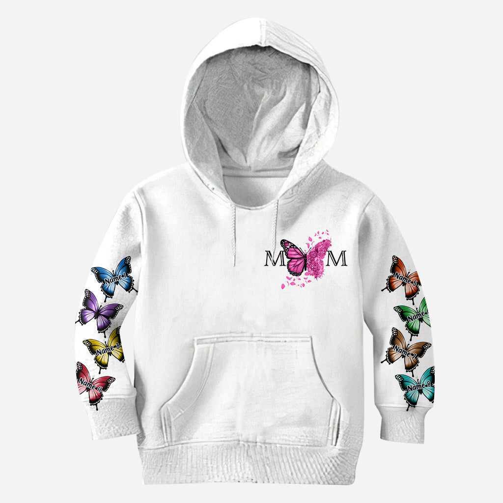 Mother And Children - Personalized Mother's Day Mother All Over T-shirt and Hoodie