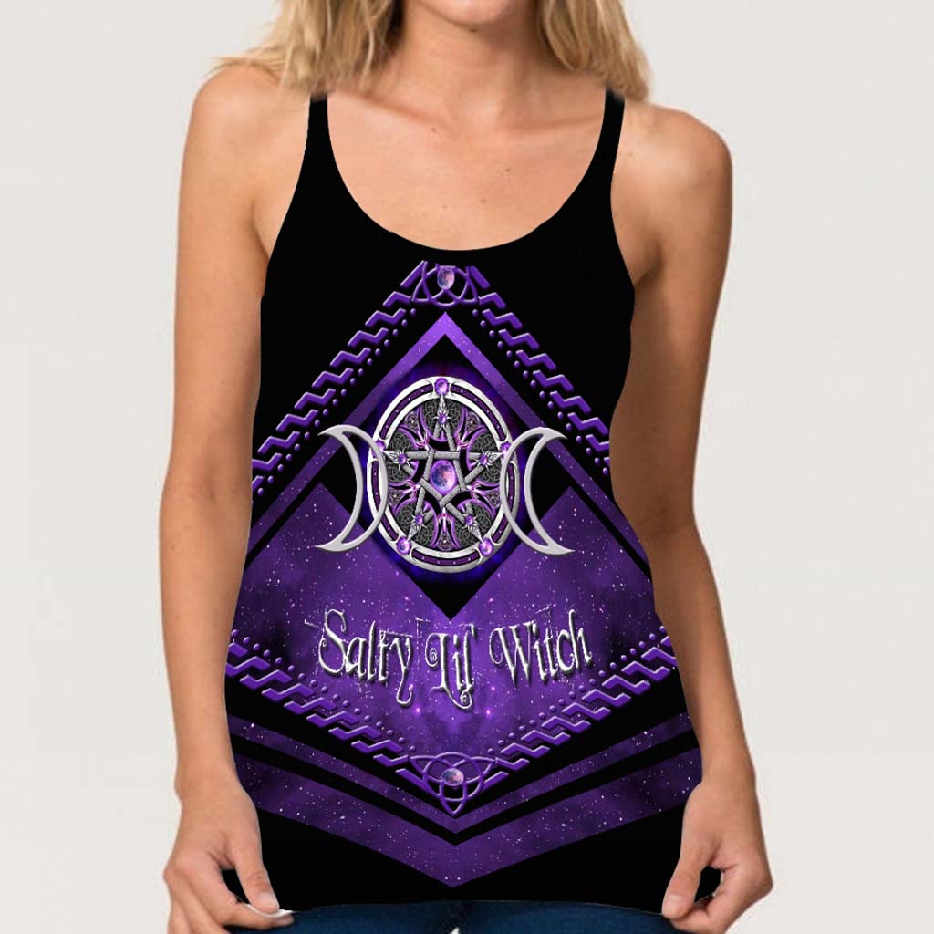 Purple Triple Moon Witch