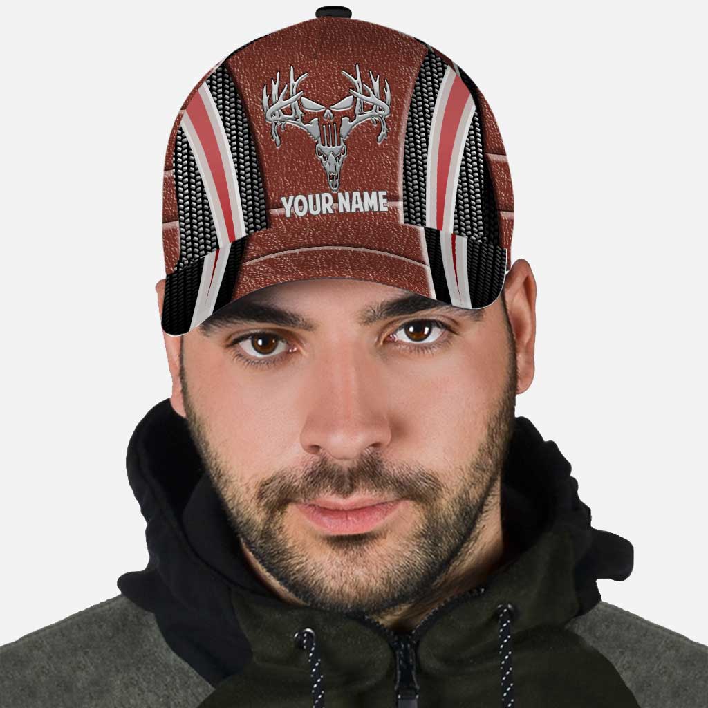 Love Hunting – Personalisierte klassische Kappe mit Metallmuster